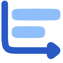 Text Summarize Generate Summary Icon from Plump Flat Set