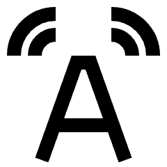 Text To Speech 1 Icon from Sharp Line Set