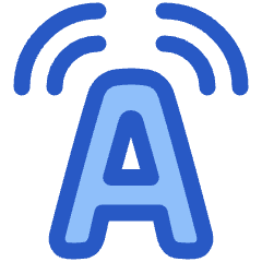 Text To Speech 1 Icon from Plump Duo Set
