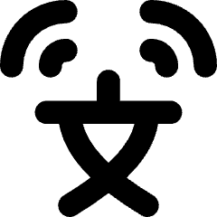 Text To Speech 2 Icon from Core Solid Set