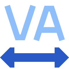 Text Tracking Icon from Sharp Flat Set