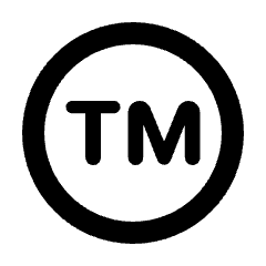 Trademark Icon from Rounded Line - Material Pro Set