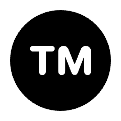 Trademark Fill Icon from Rounded Fill - Material Pro Set