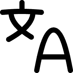 Translate Text Icon from Flex Line Set