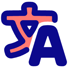 Translate Text Icon from Plump Pop Set