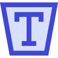 Type Area Icon from Sharp Duo Set