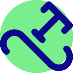 Type On Path Icon from Core Pop Set