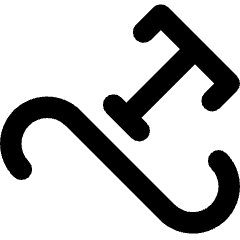 Type On Path Icon from Core Remix Set