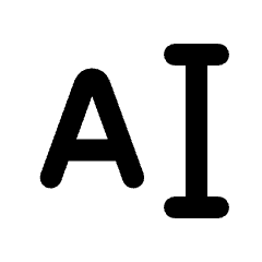 Typing Fill Icon from Rounded Fill - Material Pro Set