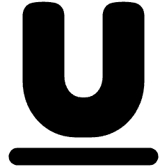Underline Text 1 Icon from Plump Solid Set