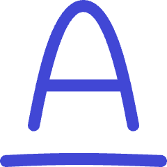 Underline Text 2 Icon from Flex Duo Set