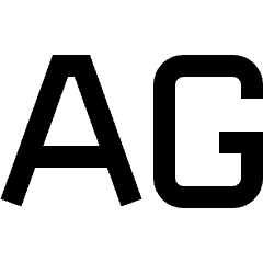 Uppercase Icon from Sharp Line Set