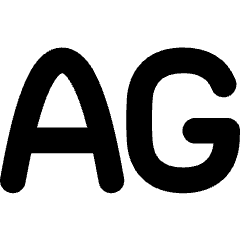 Uppercase Icon from Flex Solid Set