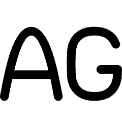 Uppercase Icon from Flex Line Set