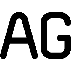 Uppercase Icon from Core Remix Set