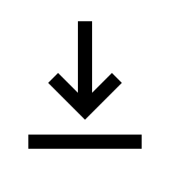 Vertical Align Bottom Icon from Sharp Line - Streamline Material Set