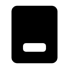 Vertical Align Bottom Alt Fill Icon from Rounded Fill - Material Pro Set