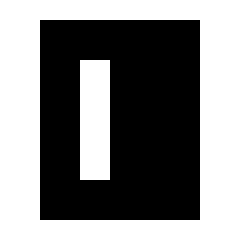 Vertical Align Left Fill Icon from Sharp Fill - Streamline Material Set