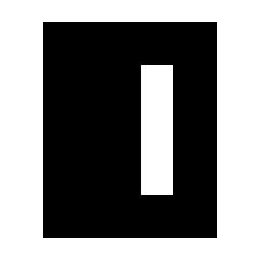 Vertical Align Right Fill Icon from Sharp Fill - Material Pro Set