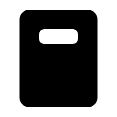 Vertical Align Top Alt Fill Icon from Rounded Fill - Streamline Material Set