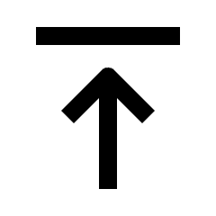 Vertical Align Top Fill Icon from Outlined Fill - Material Pro Set