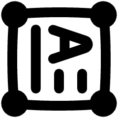 Vertical Text Box Icon from Plump Remix Set