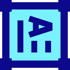Vertical Text Box Icon from Sharp Pop Set