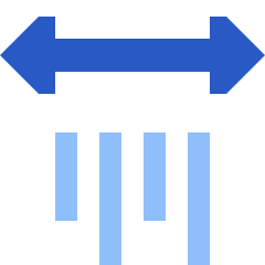 Vertical Text Spacing Icon from Sharp Flat Set