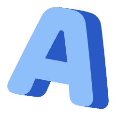 Word Art Icon from Plump Flat Set