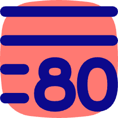 Word Count Icon from Flex Pop Set
