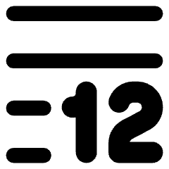 Word Count Icon from Core Remix Set