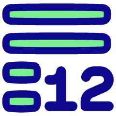 Word Count Icon from Plump Pop Set