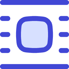 Word Wrap Around Bounding Box Icon from Flex Duo Set
