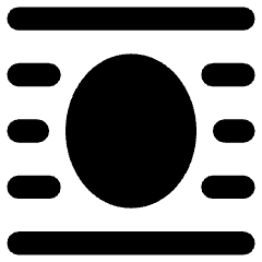 Word Wrap Around Object Icon from Core Remix Set