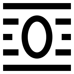 Word Wrap Around Object Icon from Sharp Line Set