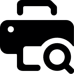 Printer View Icon from Ultimate Bold Set