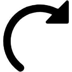 Redo Icon from Ultimate Bold Set