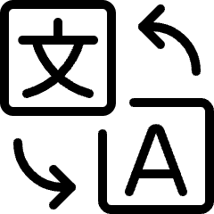 Translate Icon from Ultimate Light Set