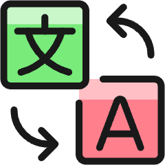 Translate Icon from Ultimate Colors Set