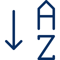 Arrange Letter Icon from Cyber Duotone Set