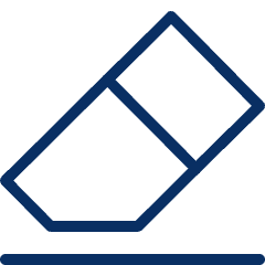 Eraser Icon from Cyber Line Set