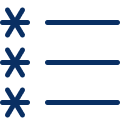 List Bullets 3 Icon from Cyber Duotone Set