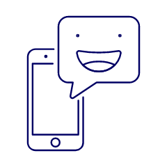 Emoji Message Illustration from UX Line Set