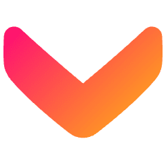 Chevron Arrow Down Icon from Plump Gradient Set