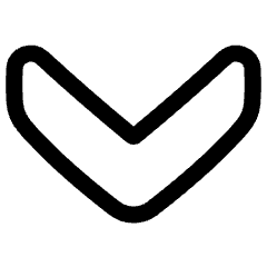 Chevron Arrow Down Icon from Plump Line Set
