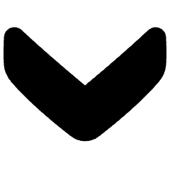 Chevron Arrow Down Icon from Plump Solid Set