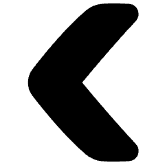 Chevron Arrow Left Icon from Plump Solid Set