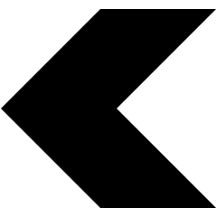 Chevron Arrow Left Icon from Sharp Solid Set
