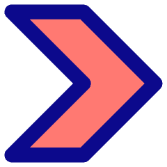 Chevron Arrow Right Icon from Core Pop Set