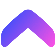 Chevron Arrow Up Icon from Plump Gradient Set